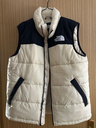 The North Face plumífero beige talla M