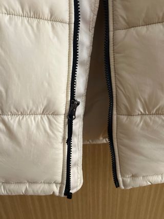 The North Face plumífero beige talla M