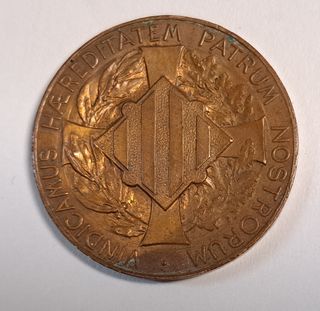 Moneda 10 céntimos Unión Catalanista 1900