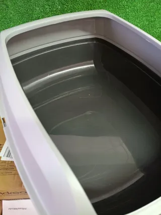 Feandrea Caja Arenero con Bordes Altos, Tamaño XL