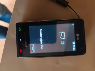 Móvil LG Vintage Vodafone con Cargador y Lápiz