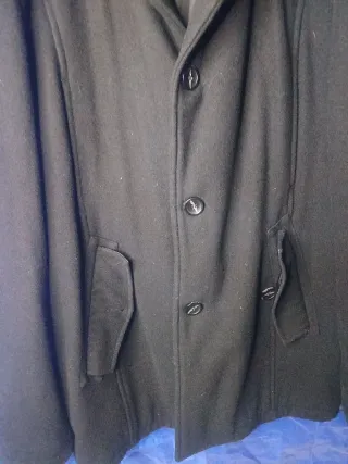 Cappotto uomo Jack & Jones lana nero taglia l