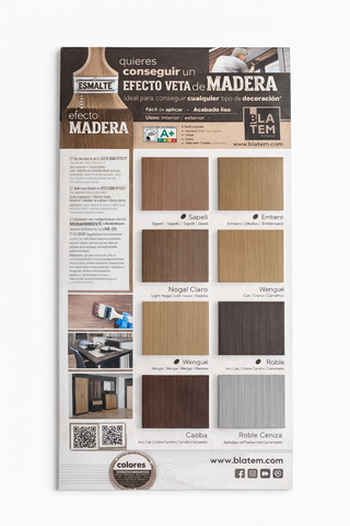 Esmalte Efecto Madera Blatem 500ml