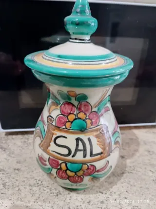 Juego de 9 recipientes de cerámica