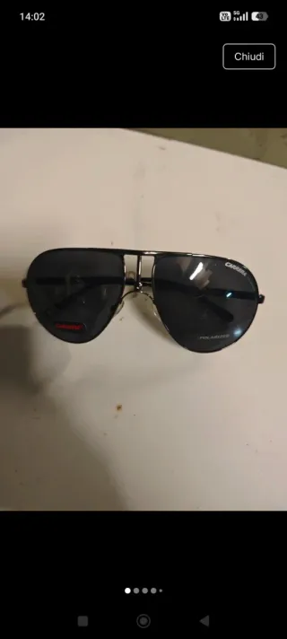 Occhiali Carrera Uomo Vintage Nero/Grigio