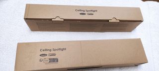 2 Apliques Lámpara Techo/Pared Madera Metal