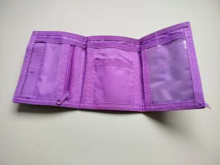 Cartera Real Madrid Morada