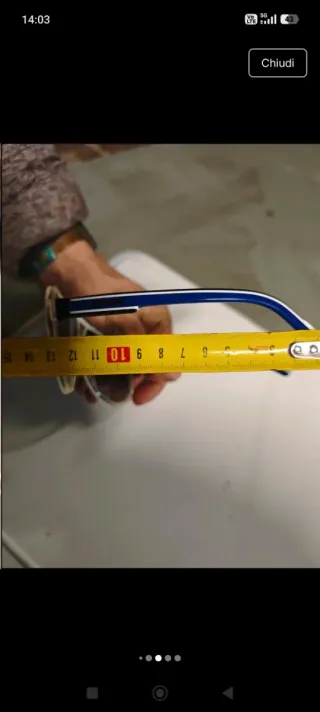 Occhiali Carrera Uomo Vintage Blu/Bianco