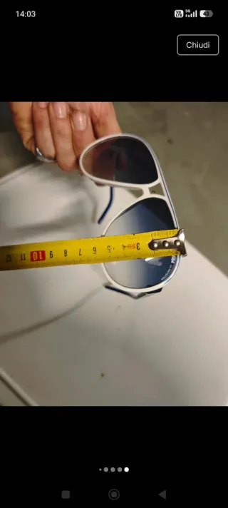 Occhiali Carrera Uomo Vintage Blu/Bianco