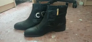 Botines Zara Negros Talla 39 Nuevos