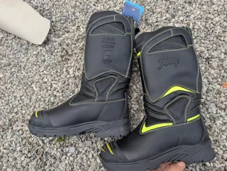 Stivali Jolly neri e gialli