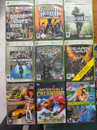 Juegos X BOX 360