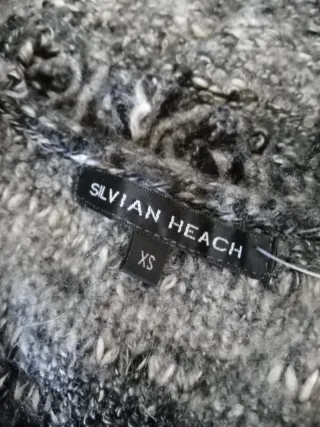 Cardigan Silvian Heach asimmetrico sfrangiato XS