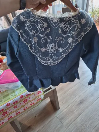 Corpiño Fallera Azul