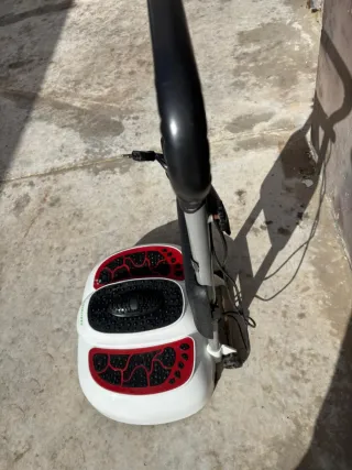 Máquina de vibración con asiento