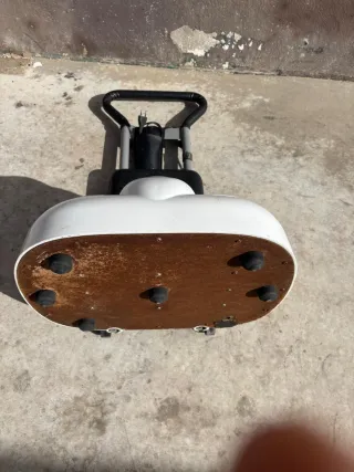 Máquina de vibración con asiento