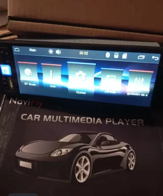 Radio Coche 1 DIN Carplay Android Auto
