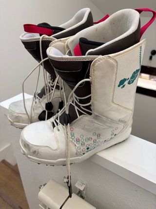 Botas de Snowboard Wedze Blancas talla 39