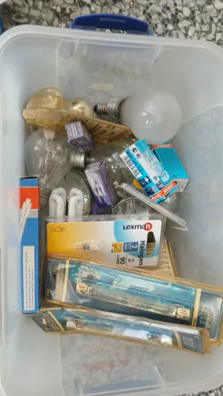 Lote Lámparas Tienda