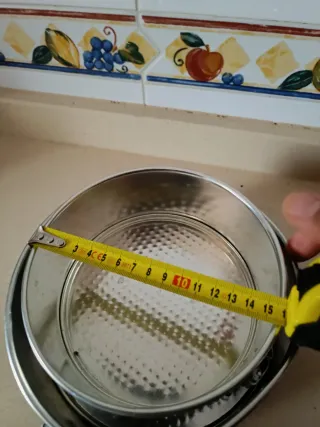 Juego 3 moldes desmontables