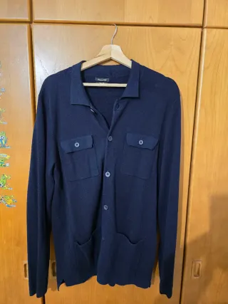 Camisa Massimo Dutti Azul