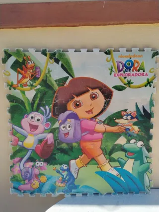 Alfombra infantil goma Dora la Exploradora