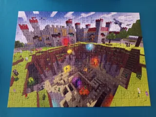 Puzzle Minecraft 300 piezas 9+