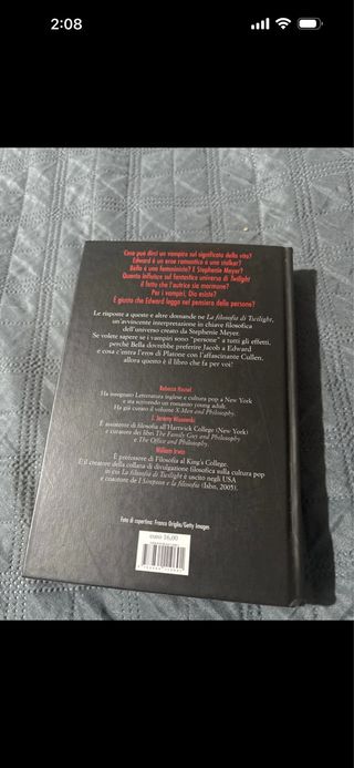 La filosofia di Twilight. I vampiri e la ricerc...