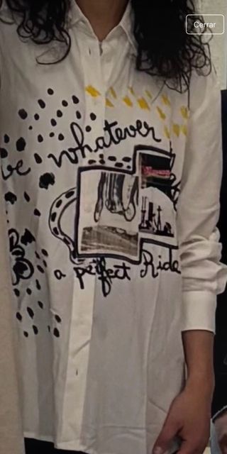 Camisa Desigual Multicolor Talla M Usada una vez