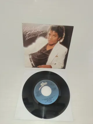 Michael Jackson Billie Jean 45 Giri Vinile