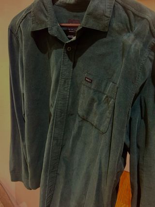 Camisa RVCA Verde Talla M