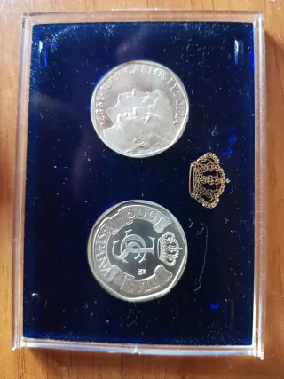 Estuche Pruebas Moneda 500 ptas FNMT 1987