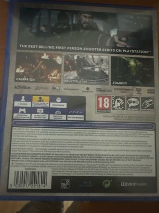 Call of Duty Black Ops Cold War PS4