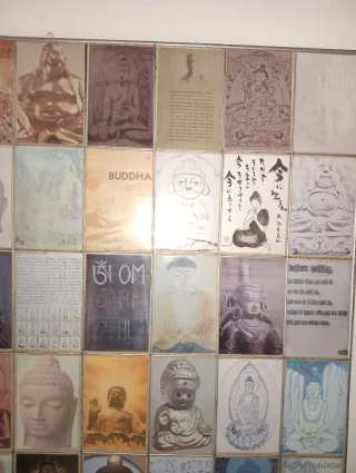 Cuadro Decorativo Buda medidas , 1,10 x 1,10