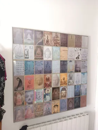 Cuadro Decorativo Buda medidas , 1,10 x 1,10