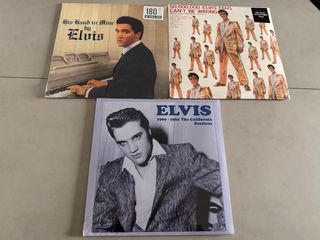 ELVIS PRESLEY lote 3 vinilos LP his hand in mine..
