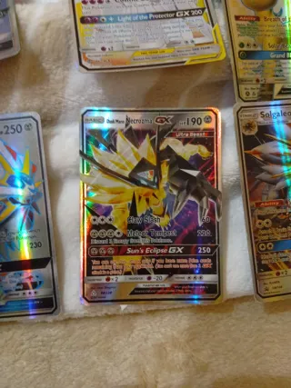 Lote Cartas Pokémon GX