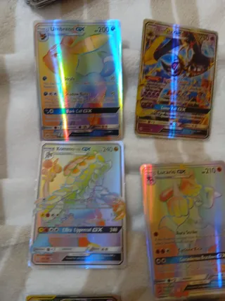 Lote Cartas Pokémon GX