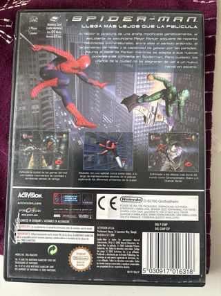 Gamecube spiderman completo