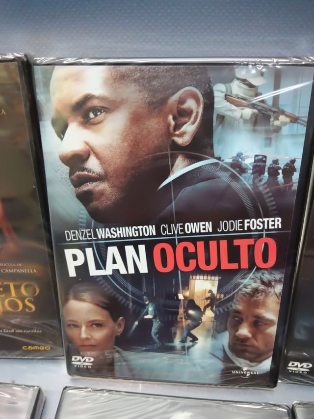 6 películas DVD, suspense, Plan oculto, La interprete, Cop Land, Munich y mas