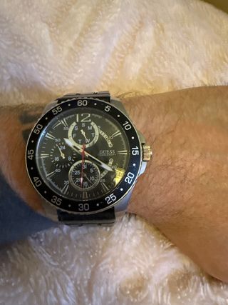 Reloj Guess Negro Cronógrafo