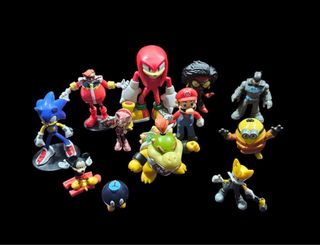 Pack figuras videojuegos y animación