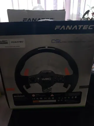 Base Fanatec ClubSport V2.5, Aro WRC y Pedales CSL