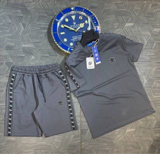 Conjunto Adidas Verano Gris