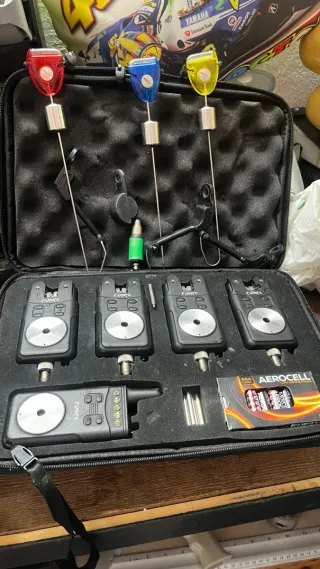 Kit Alarmas Pesca FUBITE con Receptor