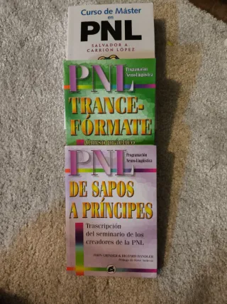 Pack de libros básicos de PNL, de los creadores.