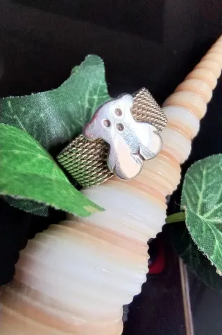 Anillo Tous Mesh Plata