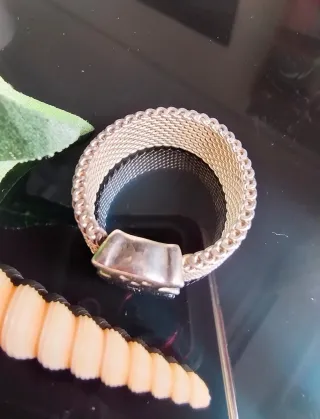 Anillo Tous Mesh Plata