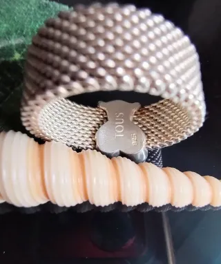 Anillo Tous Mesh Plata