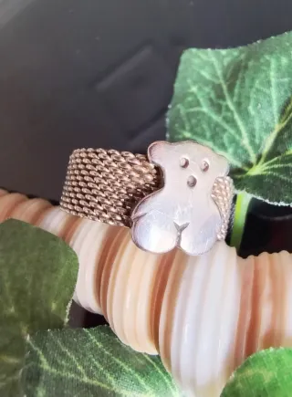 Anillo Tous Mesh Plata